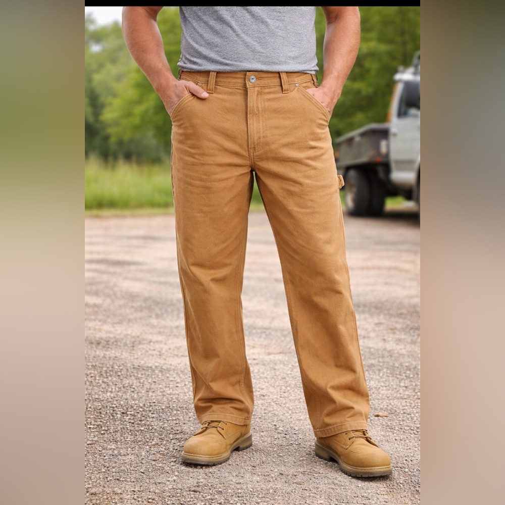 Carhartt Men's Rugged Flex Relaxed Fit
Duck Utility Work Pants/mens 34*32
